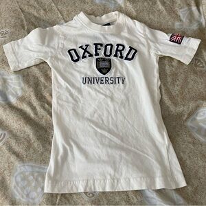 Toddlers’ Oxford University Short Sleeve T-Shirt Size 3-4
